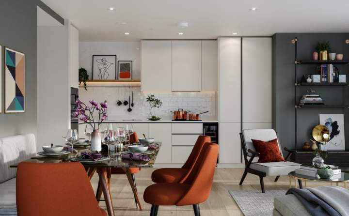 dining and kitchen dining and kitchen