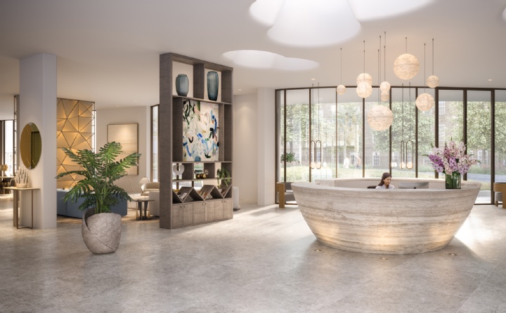 triptych lobby